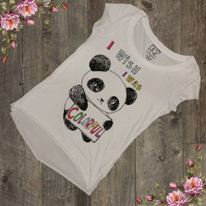 Funny panda top